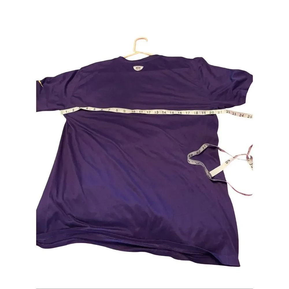 Nike Purple Dri-Fit NFL Minnesota Vikings Short Sleeve Training T-Shirt Large
